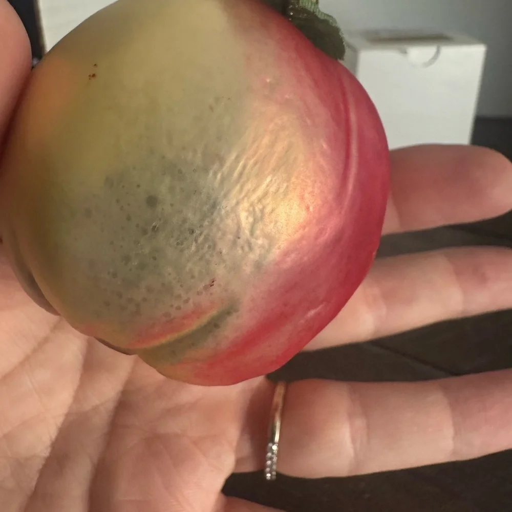 Festive Peach Ornament